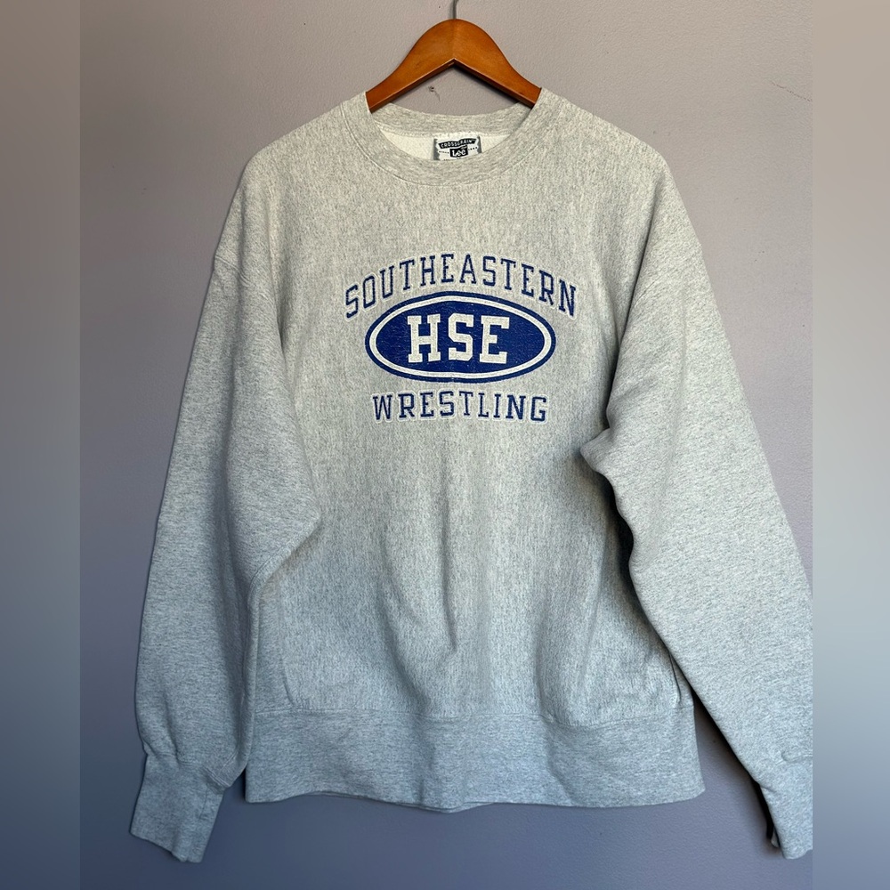 Vintage Lee - HSE Southeastern Wrestling Sweatshirt- Size XL